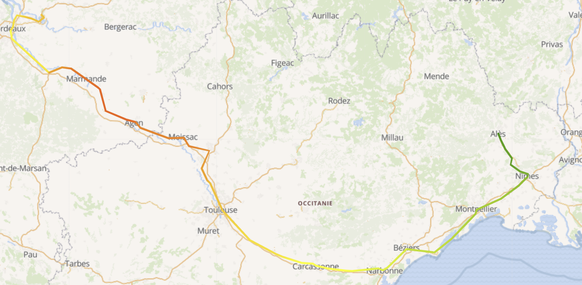 Gradient Path Classes