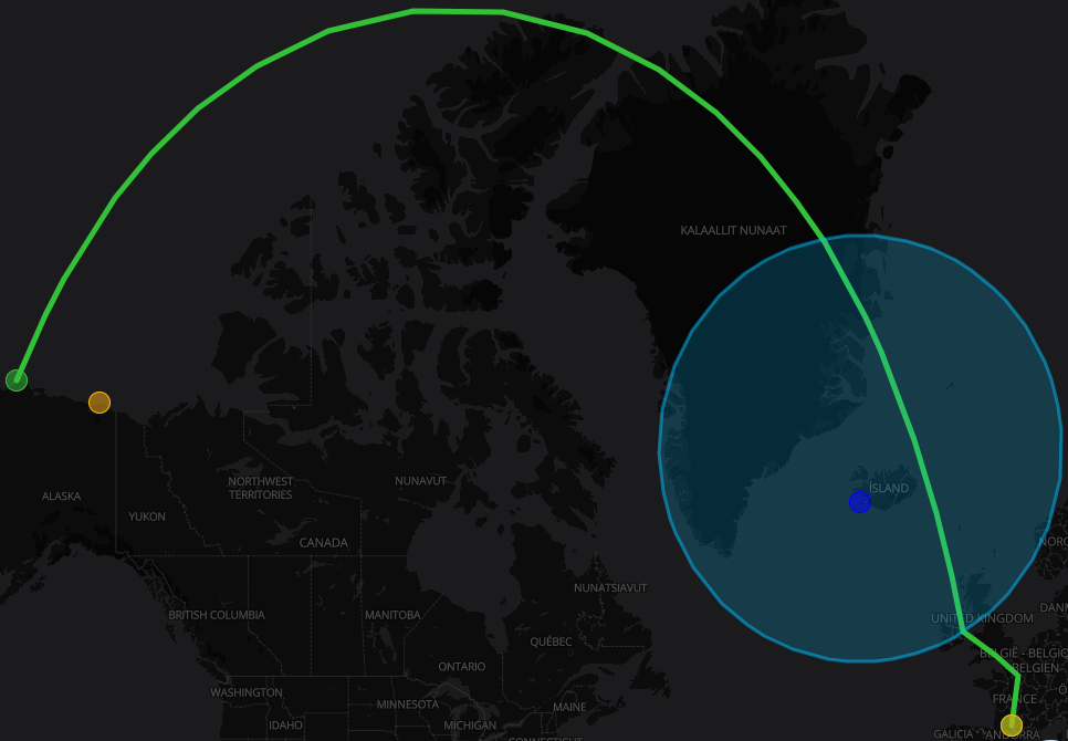 Geodesic feature type